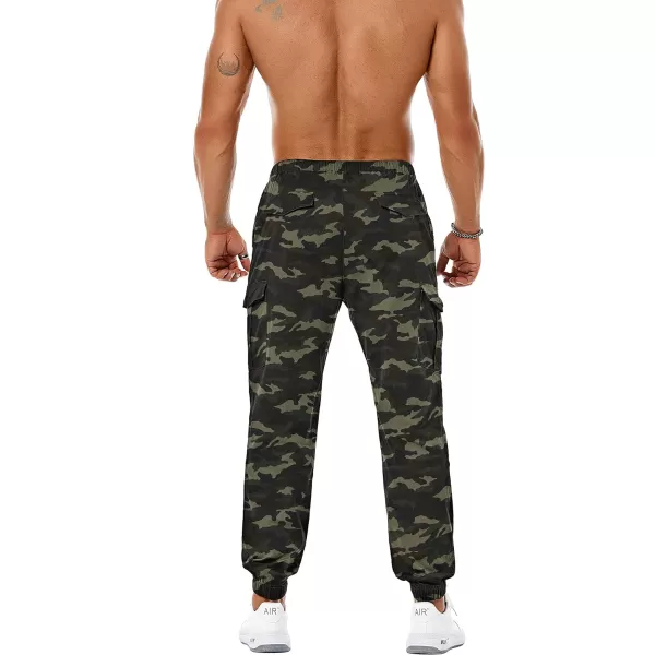 NITAGUT Men's Casual Cargo Pants Joggers Sports Pants Trousers Long Pants with Pockets