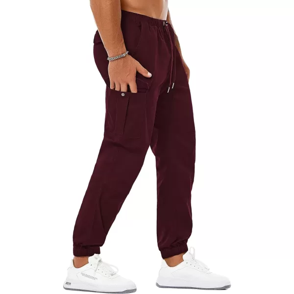 NITAGUT Men's Casual Cargo Pants Joggers Sports Pants Trousers Long Pants with Pockets