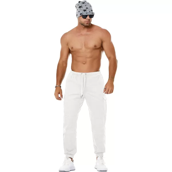 NITAGUT Men's Casual Cargo Pants Joggers Sports Pants Trousers Long Pants with Pockets
