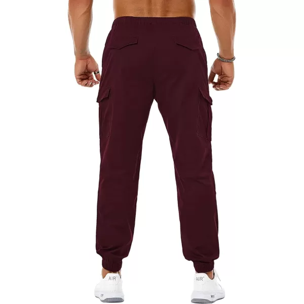 NITAGUT Men's Casual Cargo Pants Joggers Sports Pants Trousers Long Pants with Pockets
