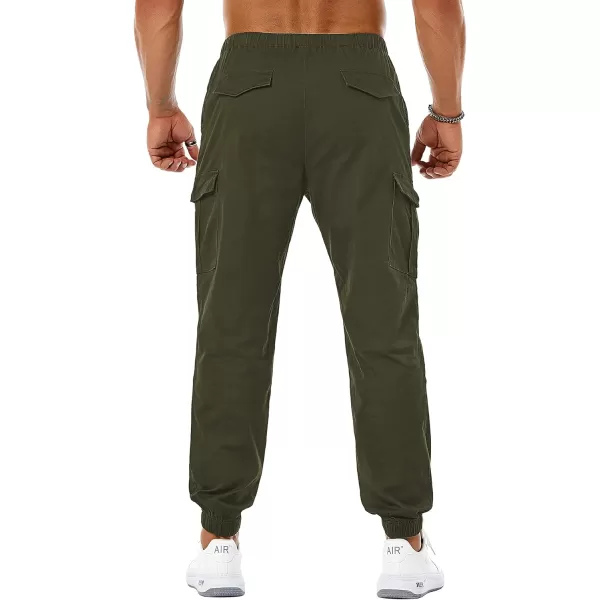 NITAGUT Men's Casual Cargo Pants Joggers Sports Pants Trousers Long Pants with Pockets