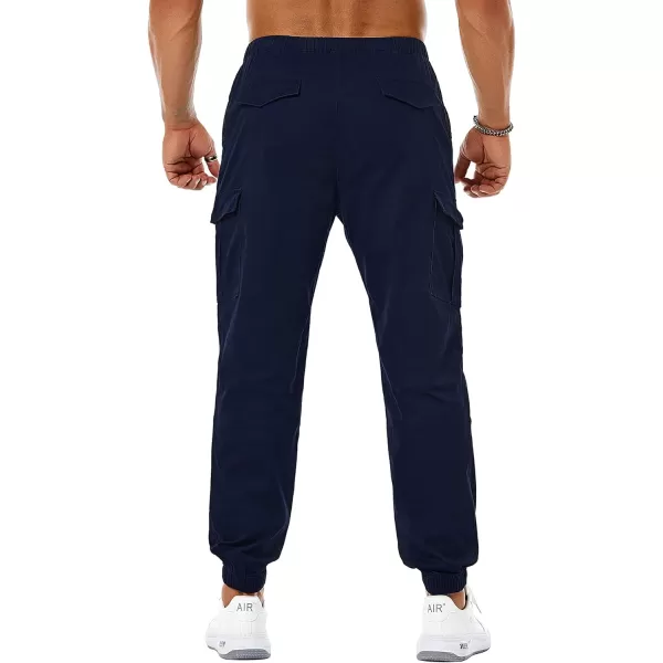 NITAGUT Men's Casual Cargo Pants Joggers Sports Pants Trousers Long Pants with Pockets