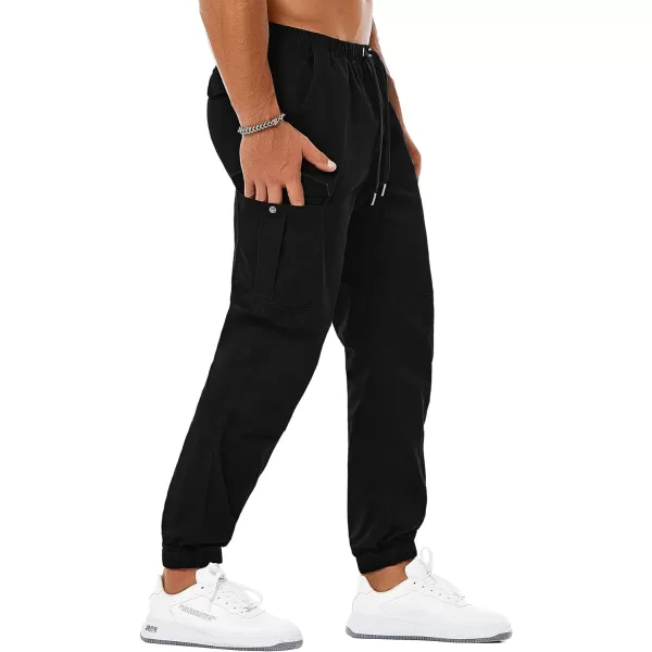 NITAGUT Men's Casual Cargo Pants Joggers Sports Pants Trousers Long Pants with Pockets