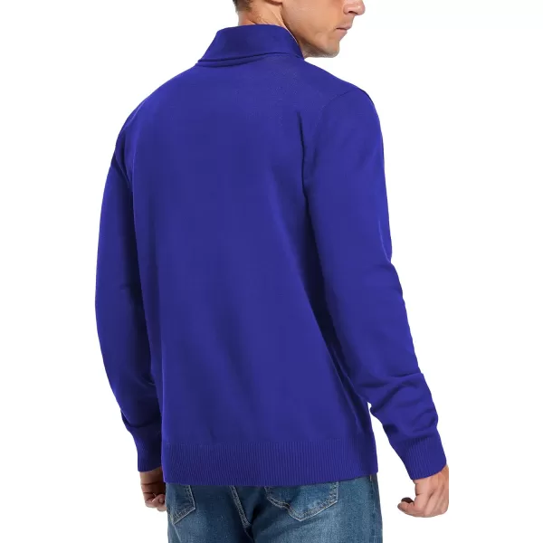 NITAGUT Men's Casual Slim Fit Long Sleeve Shawl Collar Pullover Sweater