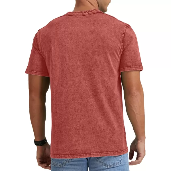NITAGUT Mens Distressed Cotton Shirts Vintage Hipster Hip Hop Longline Crew Neck T-Shirt