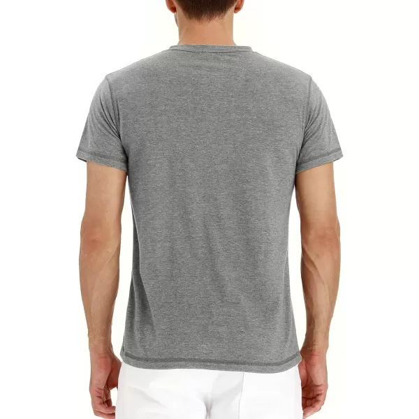 NITAGUT Mens Fashion Casual Front Placket Basic Long/Short Sleeve Henley T-Shirts