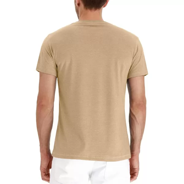 NITAGUT Mens Fashion Casual Front Placket Basic Long/Short Sleeve Henley T-Shirts
