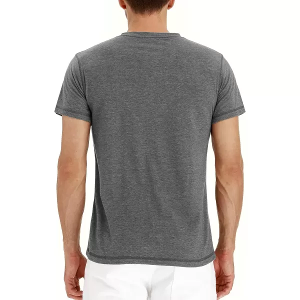 NITAGUT Mens Fashion Casual Front Placket Basic Long/Short Sleeve Henley T-Shirts