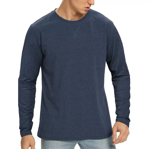 NITAGUT Men's Premium Cotton Crew Neck T-Shirt Fresh Classic Tee