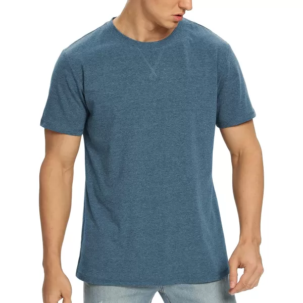 NITAGUT Men's Premium Cotton Crew Neck T-Shirt Fresh Classic Tee