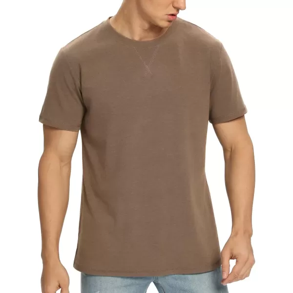 NITAGUT Men's Premium Cotton Crew Neck T-Shirt Fresh Classic Tee