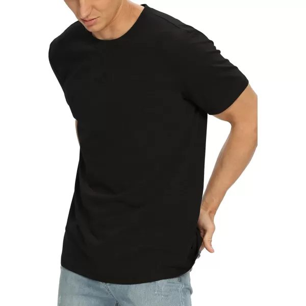 NITAGUT Men's Premium Cotton Crew Neck T-Shirt Fresh Classic Tee