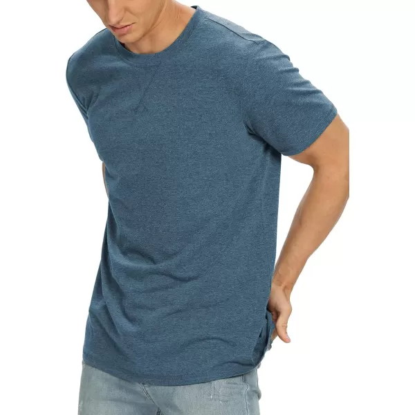 NITAGUT Men's Premium Cotton Crew Neck T-Shirt Fresh Classic Tee