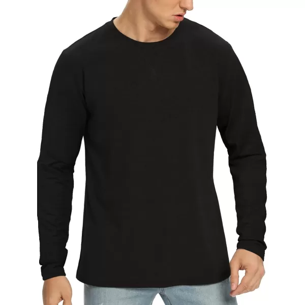 NITAGUT Men's Premium Cotton Crew Neck T-Shirt Fresh Classic Tee