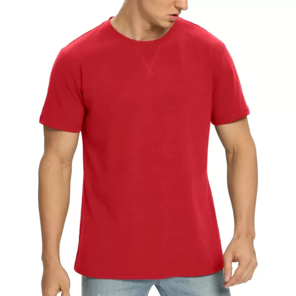 NITAGUT Men's Premium Cotton Crew Neck T-Shirt Fresh Classic Tee