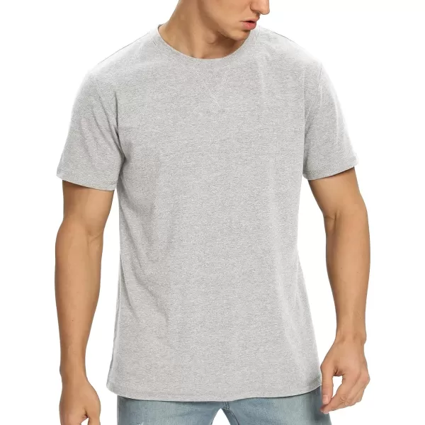 NITAGUT Men's Premium Cotton Crew Neck T-Shirt Fresh Classic Tee