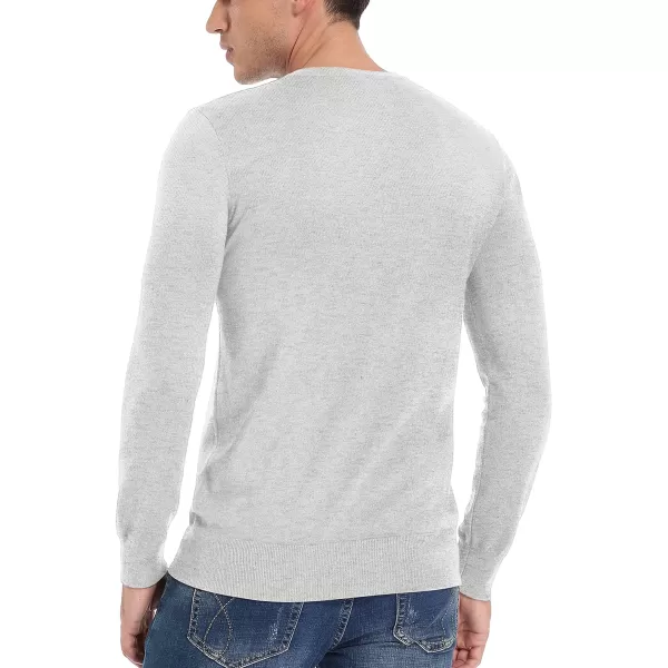 NITAGUT Mens Slim Fit Pullover Sweaters Long Sleeve Knitted Fabric Henley Sweater
