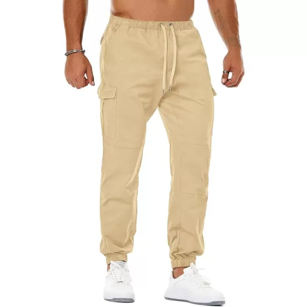 NITAGUT Men's Casual Cargo Pants Joggers Sports Pants Trousers Long Pants with Pockets
