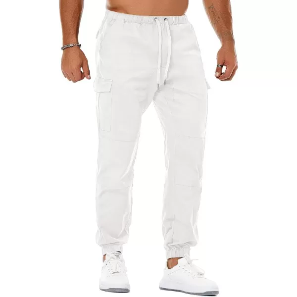 NITAGUT Men's Casual Cargo Pants Joggers Sports Pants Trousers Long Pants with Pockets