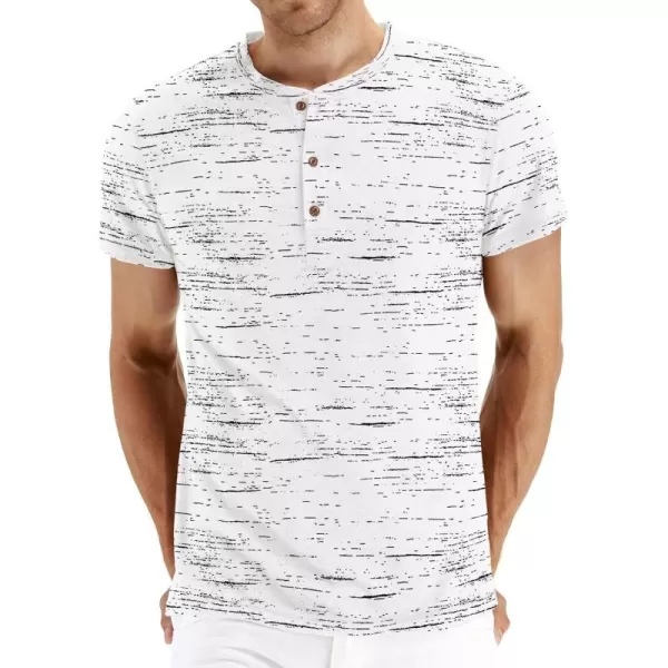 NITAGUT Mens Fashion Casual Front Placket Basic Long/Short Sleeve Henley T-Shirts