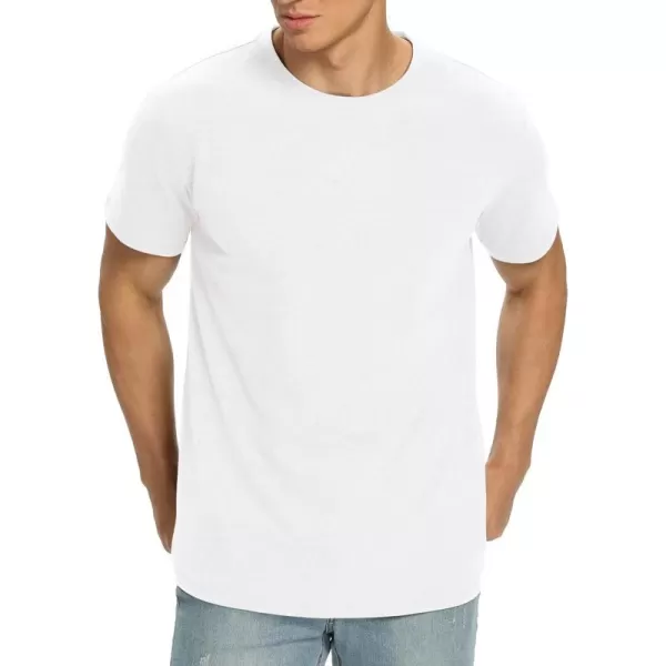 NITAGUT Men's Premium Cotton Crew Neck T-Shirt Fresh Classic Tee