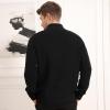 imageNITAGUT Mens Cardigan Sweater Casual Soft Shawl Collar Cardigan Stylish Cable Knit Button up Cardigan Sweater with Pockets