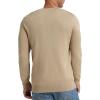 imageNITAGUT Mens Cardigan Sweater Vintage Striped VNeck Long Sleeve Button Down Knitted SweatersStripe Beige