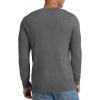 imageNITAGUT Mens Cardigan Sweater Vintage Striped VNeck Long Sleeve Button Down Knitted SweatersStripe Dark Gray