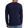 imageNITAGUT Mens Cardigan Sweater Vintage Striped VNeck Long Sleeve Button Down Knitted SweatersStripe Navy Blue