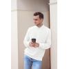 imageNITAGUT Mens Casual Knitted Crewneck Pullover SweaterWhite
