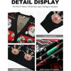 imageNITAGUT Mens Christmas Ugly Cardigan Sweater Reindeer Snowflake Xmas Sweater Casual Long Sleeve KnitwearB Christmas