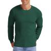 imageNITAGUT Mens Crewneck Sweater Soft Casual Classic Pullover Knitwear Lightweight Sweaters with Ribbing EdgeGreen