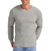 imageNITAGUT Mens Crewneck Sweater Soft Casual Classic Pullover Knitwear Lightweight Sweaters with Ribbing EdgeLight Gray