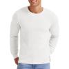 imageNITAGUT Mens Crewneck Sweater Soft Casual Classic Pullover Knitwear Lightweight Sweaters with Ribbing EdgeWhite