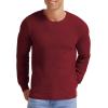 imageNITAGUT Mens Crewneck Sweater Soft Casual Classic Pullover Knitwear Lightweight Sweaters with Ribbing EdgeWine Red