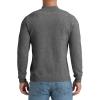 imageNITAGUT Mens Quarter Zip Sweater Casual Textured Knit Mock Neck Pullover Sweaters with Ribbing EdgeDark Gray