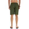 imageNITAGUT Mens Linen Casual Classic Fit Short Drawstring Summer Beach Shorts04amry Green