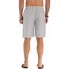 imageNITAGUT Mens Linen Casual Classic Fit Short Drawstring Summer Beach Shorts05light Gray