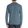imageNITAGUT Mens Fashion Casual Front Placket Basic LongShort Sleeve Henley TShirts01 Vgblue