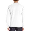 imageNITAGUT Mens Fashion Casual Front Placket Basic LongShort Sleeve Henley TShirts01 White