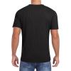 imageNITAGUT Mens Casual TShirt Waffle Crewneck Hipster Short Sleeve ShirtsBlack