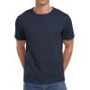 imageNITAGUT Mens Casual TShirt Waffle Crewneck Hipster Short Sleeve ShirtsNavy Blue