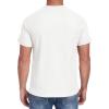 imageNITAGUT Mens Casual Waffle TShirts Short Sleeve Crewneck Solid Summer TeesWhite