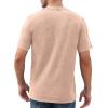 imageNITAGUT Mens Distressed Henley Shirts Retro Short Sleeve Cotton Tee Shirts Casual Button Down Washed TShirtsLight Khaki