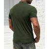imageNITAGUT Mens Polo Shirts Shortsampamp Long Sleeve Casual Slim Fit Workout Shirts0 Dark Green