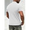 imageNITAGUT Mens Polo Shirts Shortsampamp Long Sleeve Casual Slim Fit Workout Shirts0 White