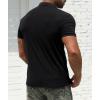 imageNITAGUT Mens Polo Shirts Shortsampamp Long Sleeve Casual Slim Fit Workout Shirts01black