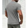 imageNITAGUT Mens Polo Shirts Shortsampamp Long Sleeve Casual Slim Fit Workout Shirts01dark Gray