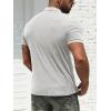 imageNITAGUT Mens Polo Shirts Shortsampamp Long Sleeve Casual Slim Fit Workout Shirts01light Gray