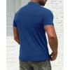 imageNITAGUT Mens Polo Shirts Shortsampamp Long Sleeve Casual Slim Fit Workout Shirts01royal Blue